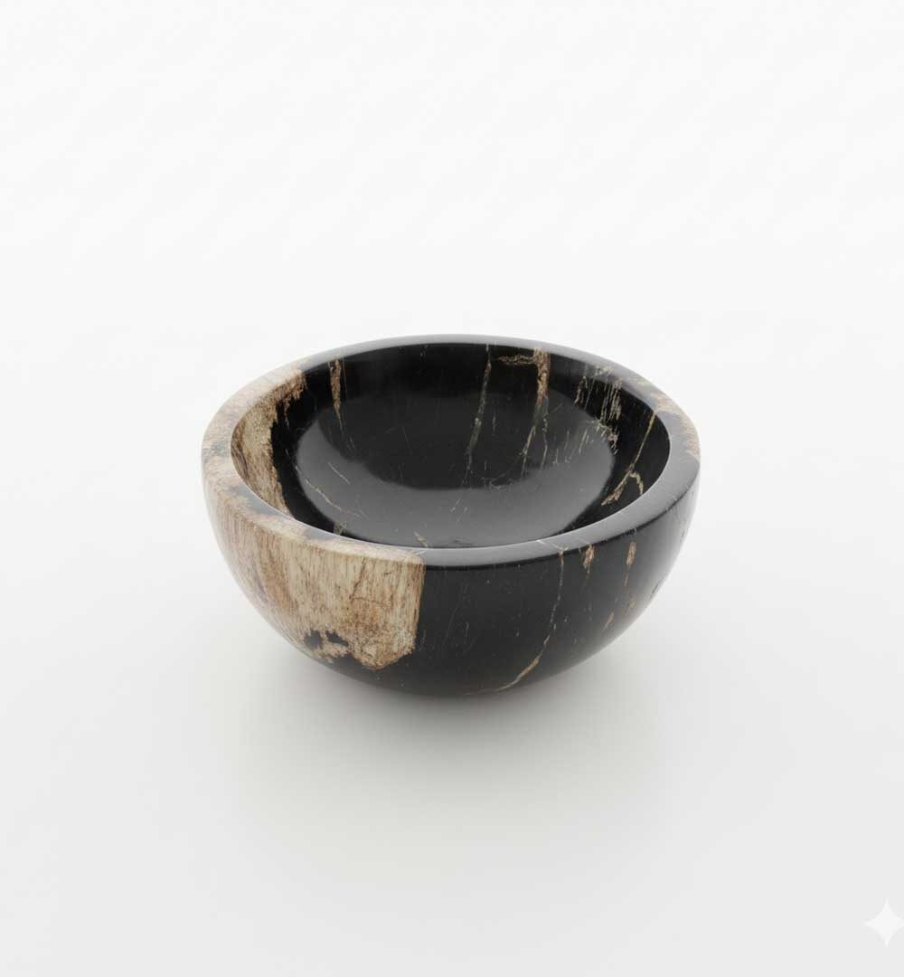 Natural Petrified Bowl - BL021