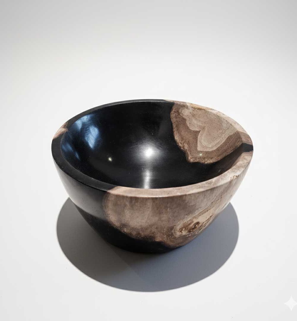 Natural Petrified Bowl - BL032