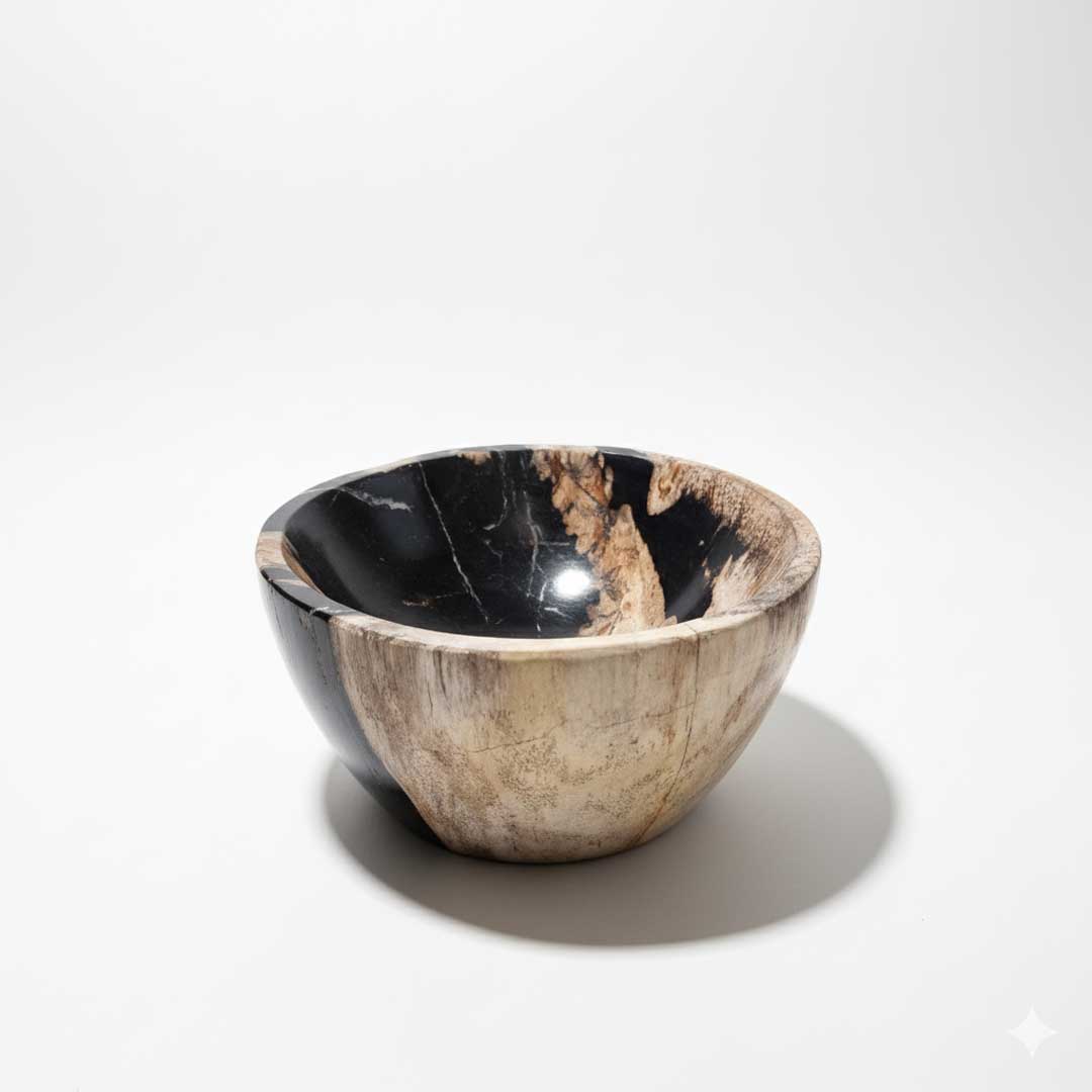 Natural Petrified Bowl - BL023