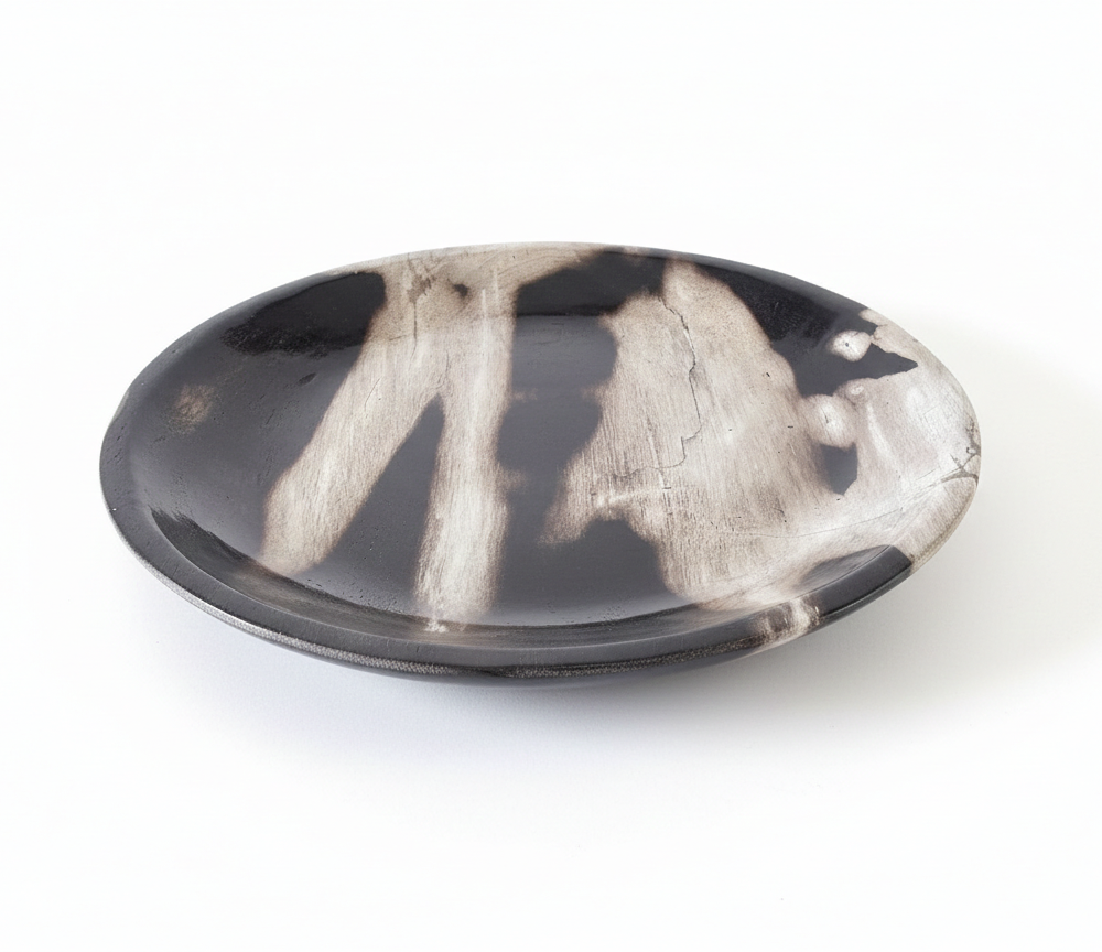Rounded Petrified Plate – PL079