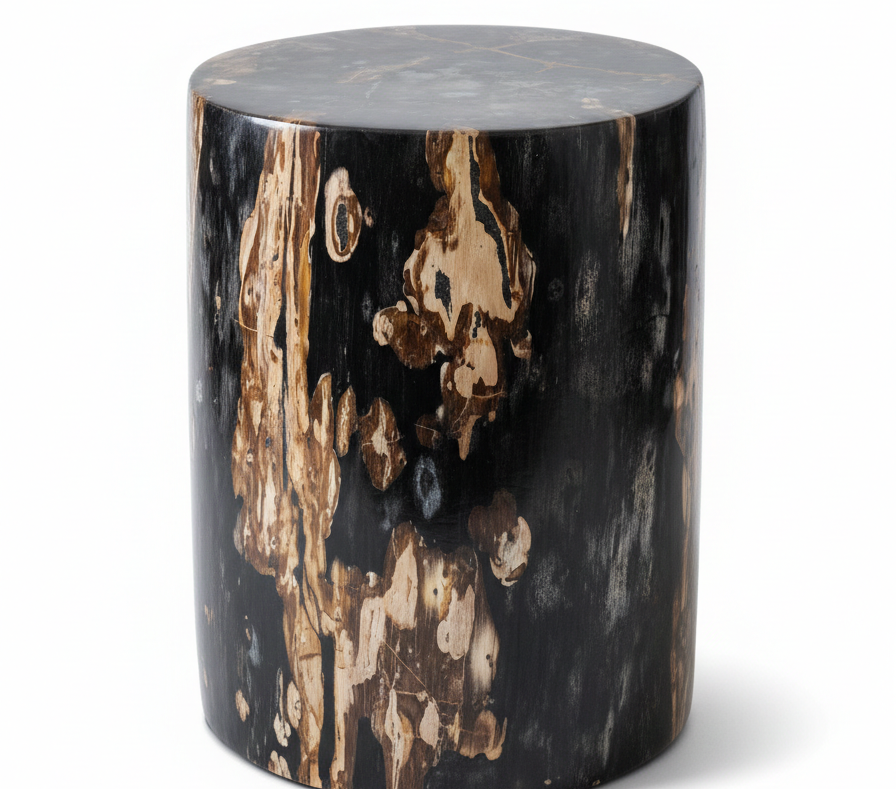 Petrified Wooden Stool -ST049