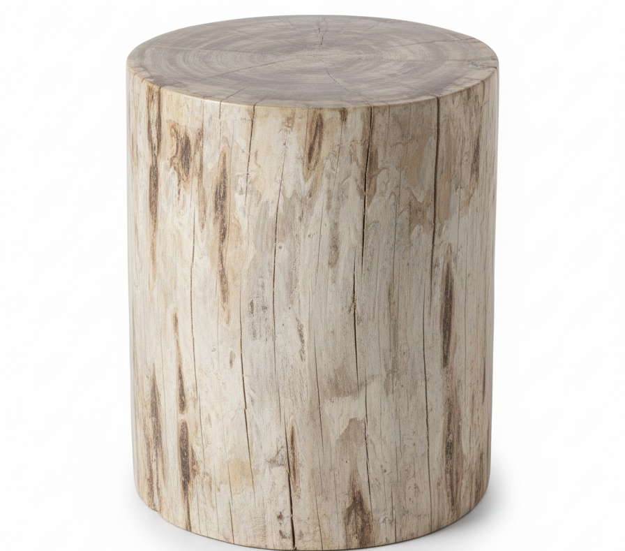 Petrified Wooden Stool -ST051