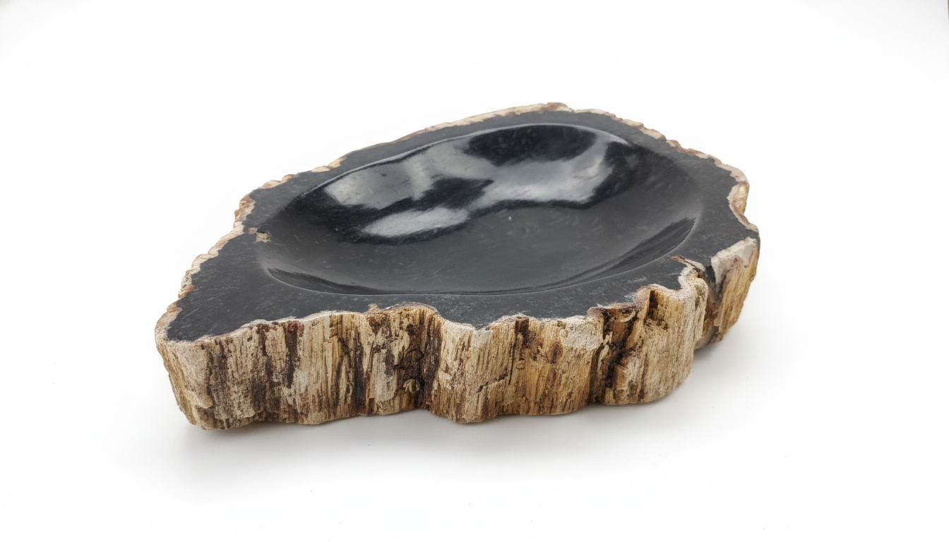 Petrified Wood Ashtray - AS021