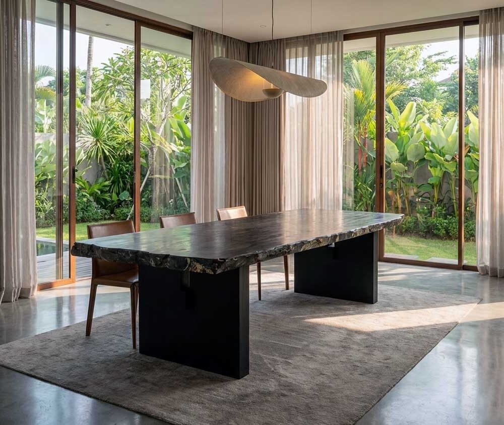 Luxury Interior Design with Petrified Wood Furniture as a Smarter Investment Choice