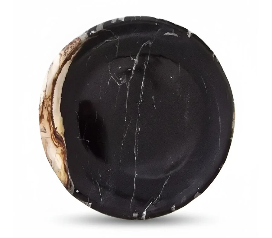 Rounded Petrified Plate – PL091