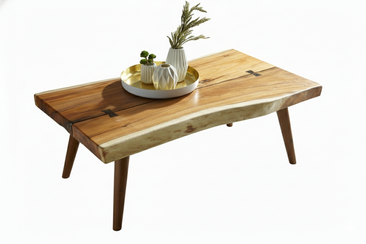 Petrified Wood Coffee Table -TB083