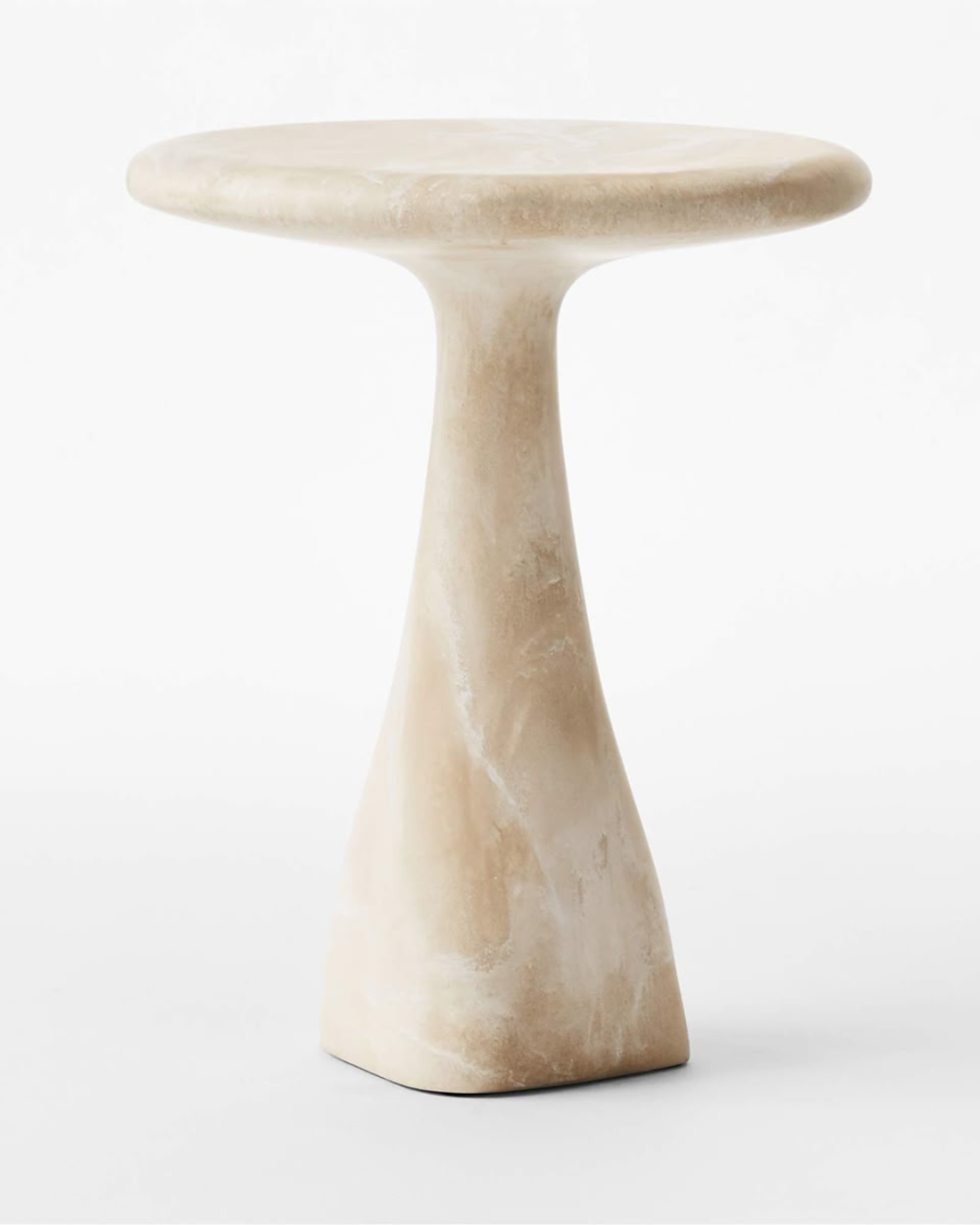 Mushroom Marble Side Table