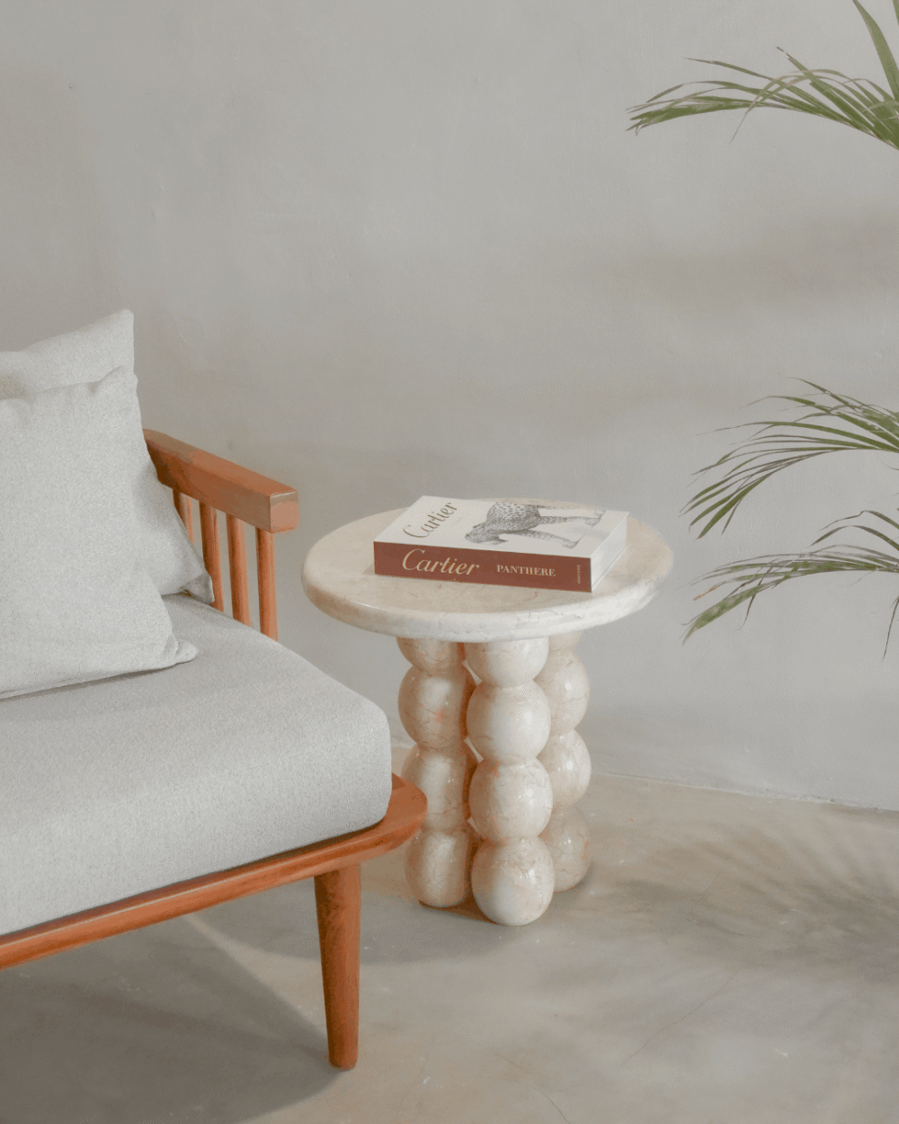 Marble Side Table - TB093