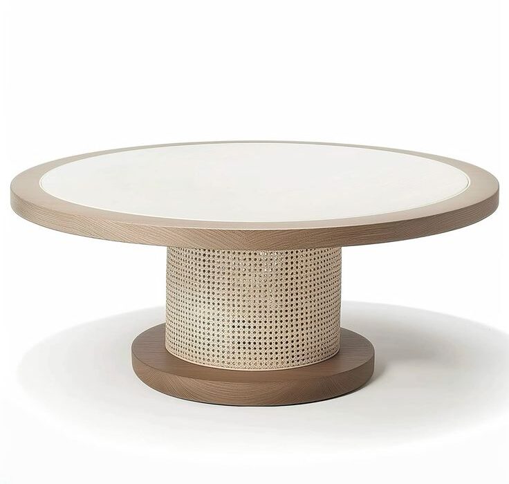 Rattan Wood Coffee Table: Innovation of Rattan Option