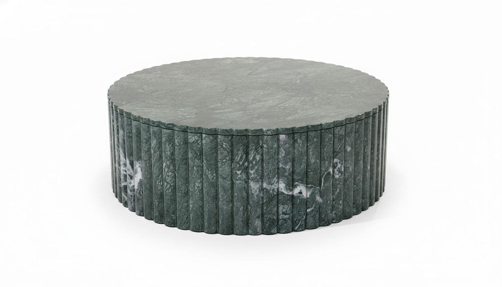 Green Marble Coffee Table - TB091