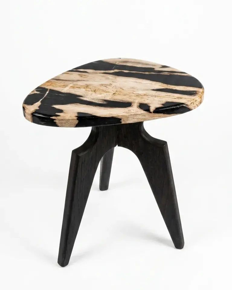 Petrified Wood Side Table – TB104