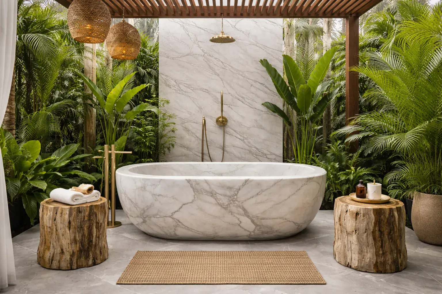 Outdoor Bathroom Concept