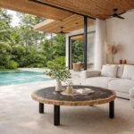 Premium Petrified Wood Custom Furniture in Indonesia