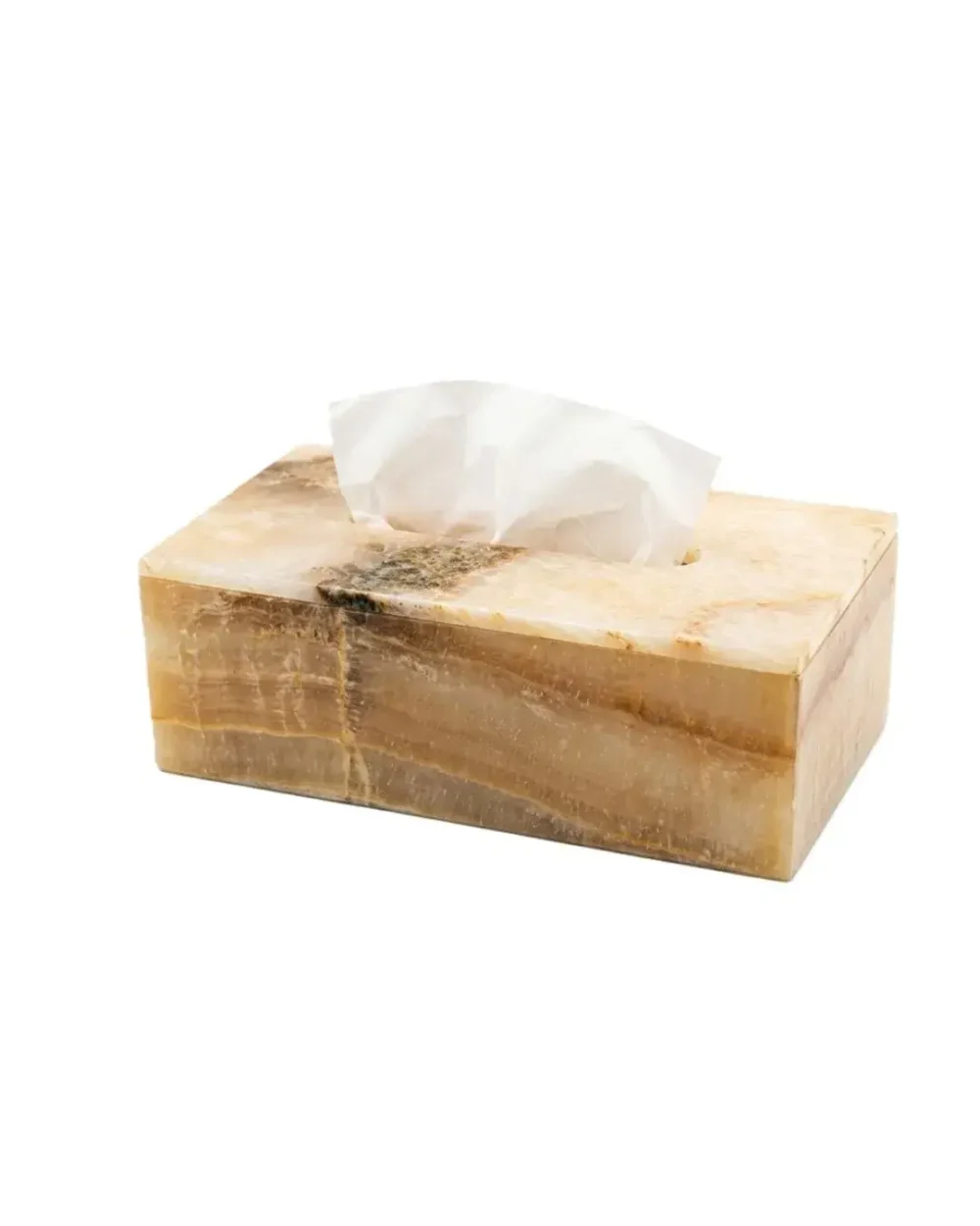 Onyx Tissue Box Holder
