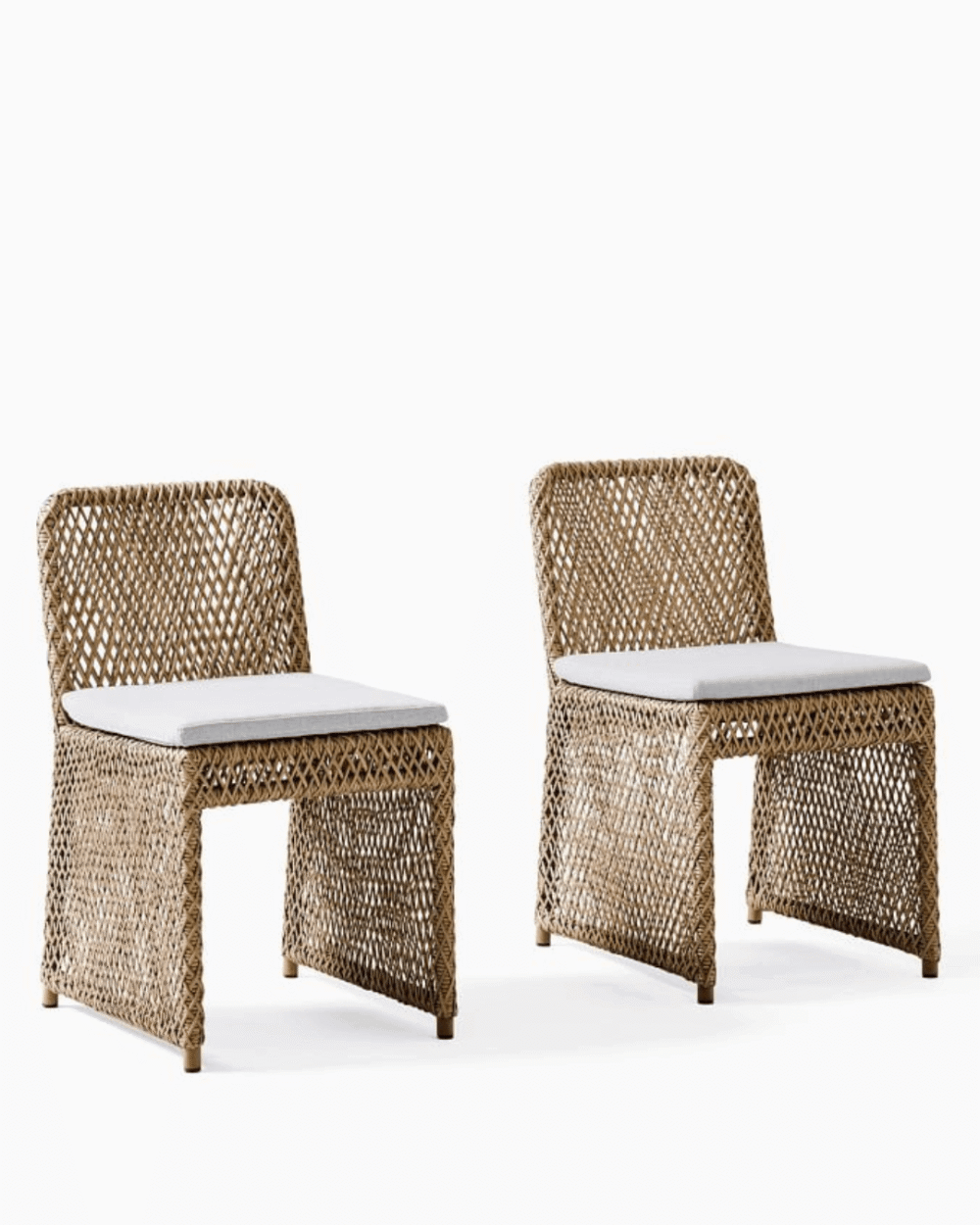 Woven Rattan Dining Chair