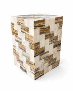 Onyx Stool Lamp