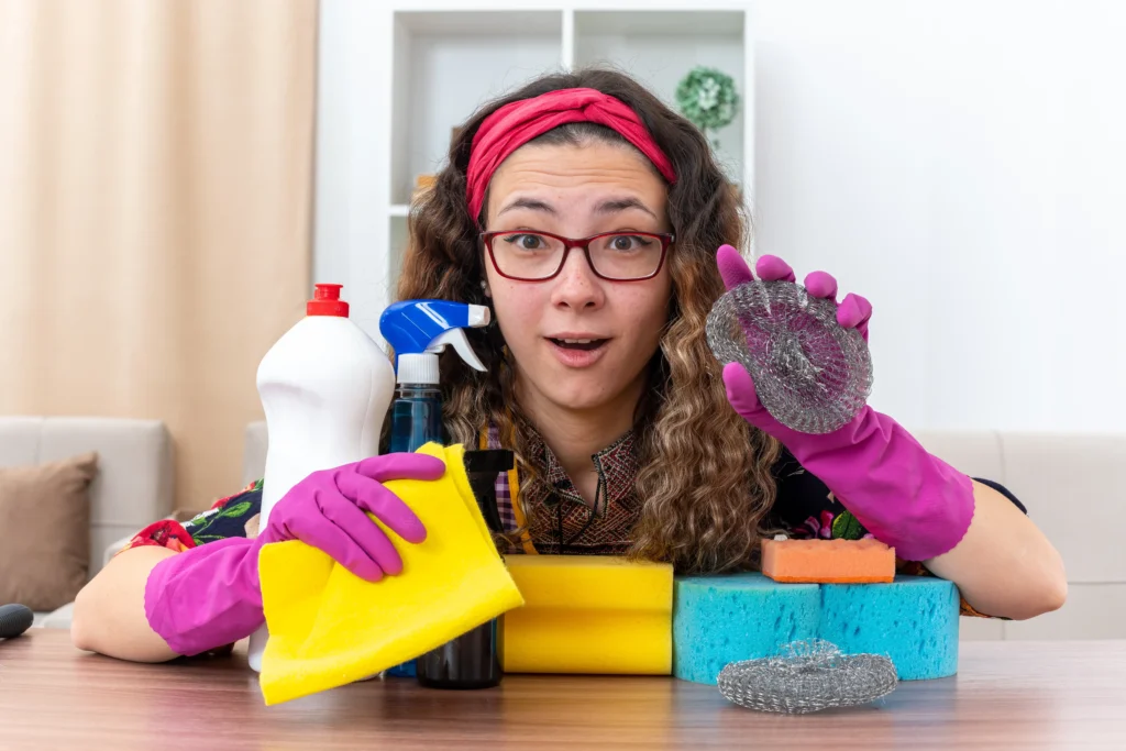 Harsh Chemical Cleaners